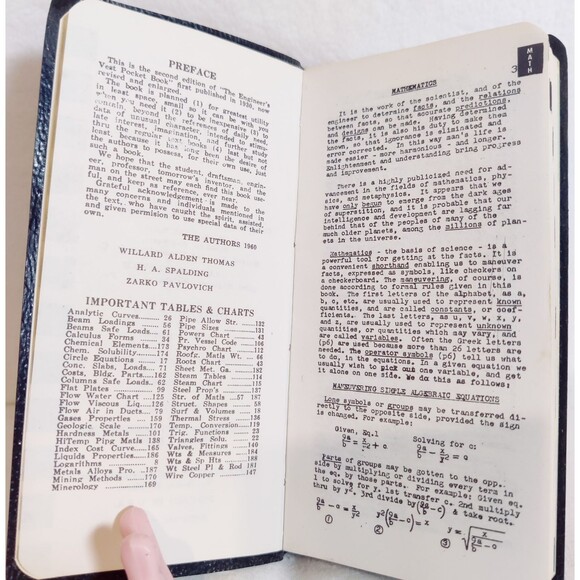 The Engineer's Vest Pocket Book 1980 Thomas, Spalding and Pavlovich - Picture 4 of 14